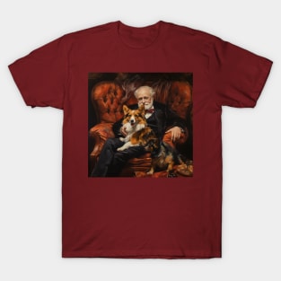 Pavlov and Corgi T-Shirt